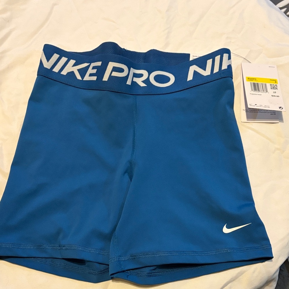 Nike Pro Blue Training Shorts